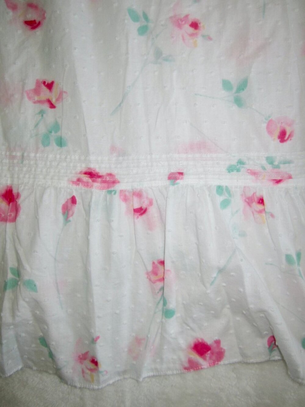 EILEEN WEST Sleeveless Cotton Nightgown Women's XS - Picture 9 of 12
